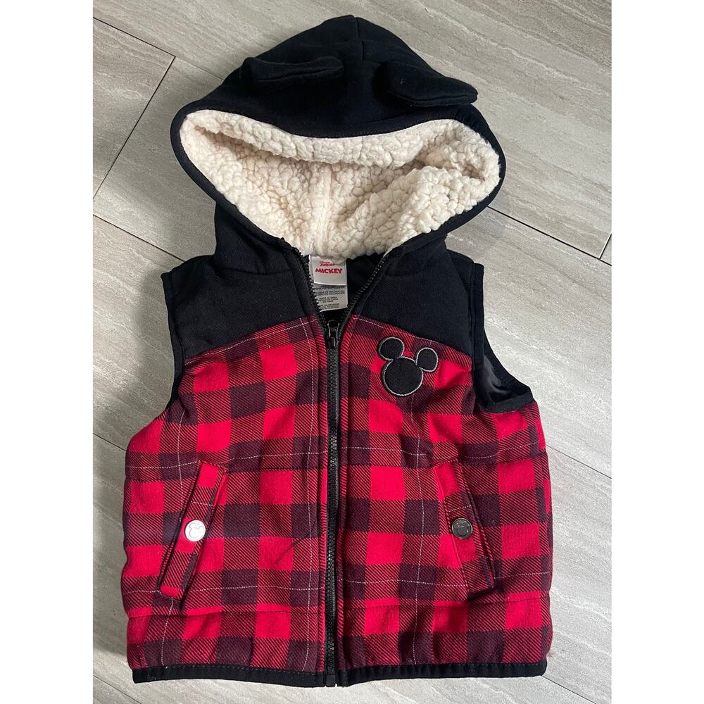 Disney Junior Mickey Mouse Checkered Vest 18M